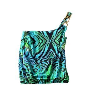 Y2K One Shoulder Top